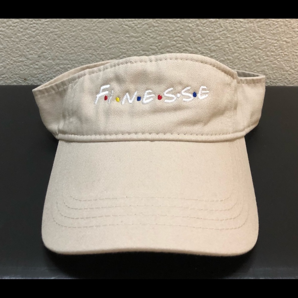 Finesse Friends Tan Visor Unisex